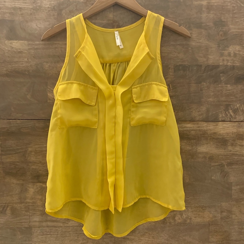 🎄4/25🎄 Truth Yellow TankTop